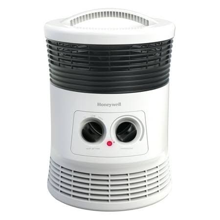 8edfbc6907a27e5e0fdd80e887ec33a0b5c80b33bb127859c88c1fe607ae5eed.jpg Honeywell 360 Surround Fan Forced Heater, New, White, HHF360W - Image 1
