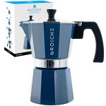 Grosche Milano Stovetop Espresso Maker, Moka Pot Coffee Maker