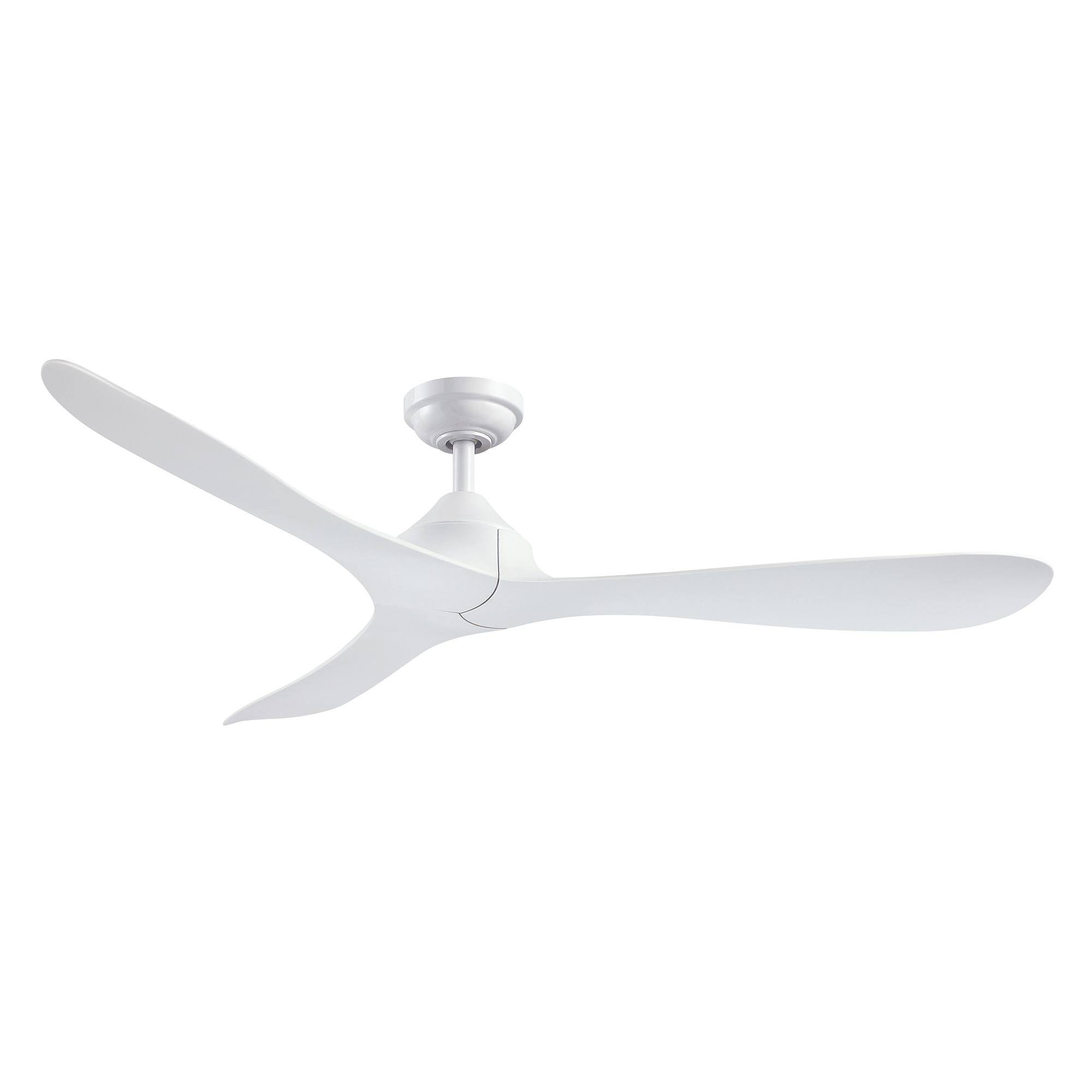 8f804f1d99d0ae4ef34421f1e0445e4a581744fee2fbd2eb91ecd22d59a626a2.jpg Parrot Uncle 56-in White Indoor Ceiling Fan and Remote (3-Blade) - Image 1