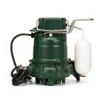 Zoeller M53 Mighty-Mate 1/3 HP Submersible Sump Pump-Instock