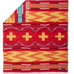 Sackcloth & Ashes Naiomi Glasses Blanket Red