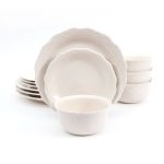 The Pioneer Woman Cowgirl Lace 12-Piece Dinnerware Set