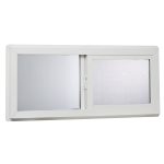 Park Ridge VBSI3214PR Vinyl Basement Slider Window 32" x 14" White