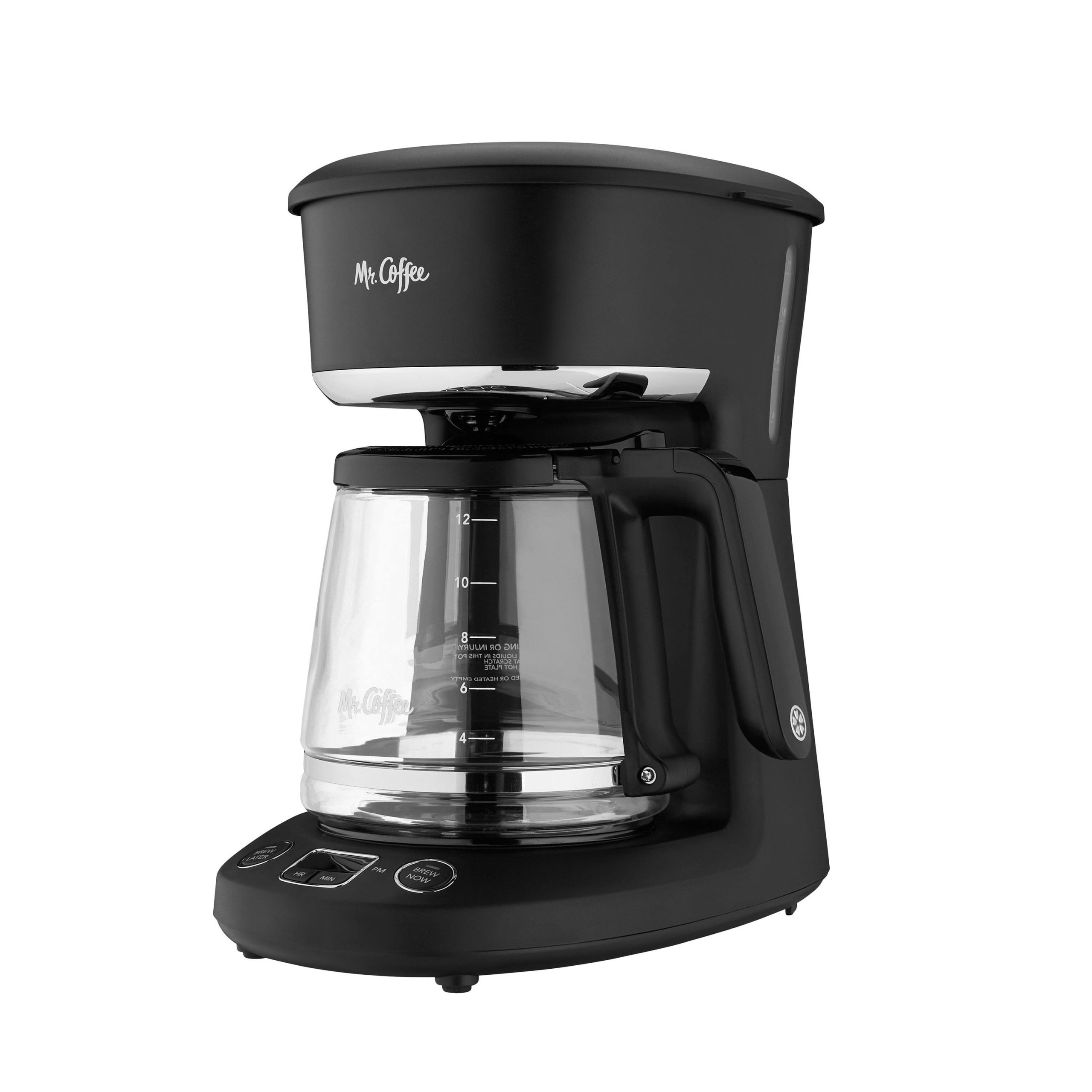 904d52bc31d34ed18e692e4bff81b514f7d46bd0e82bb31e19f81d95870f1c21.jpg Mr. Coffee Programmable 12-Cup Coffee Maker - Black - Image 1
