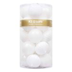 Ki Store 20ct Christmas Ball Ornaments Shatterproof Christmas Decorations Large Tree Balls for Holiday Wedding Party Decoration, Tree Ornaments Hooks