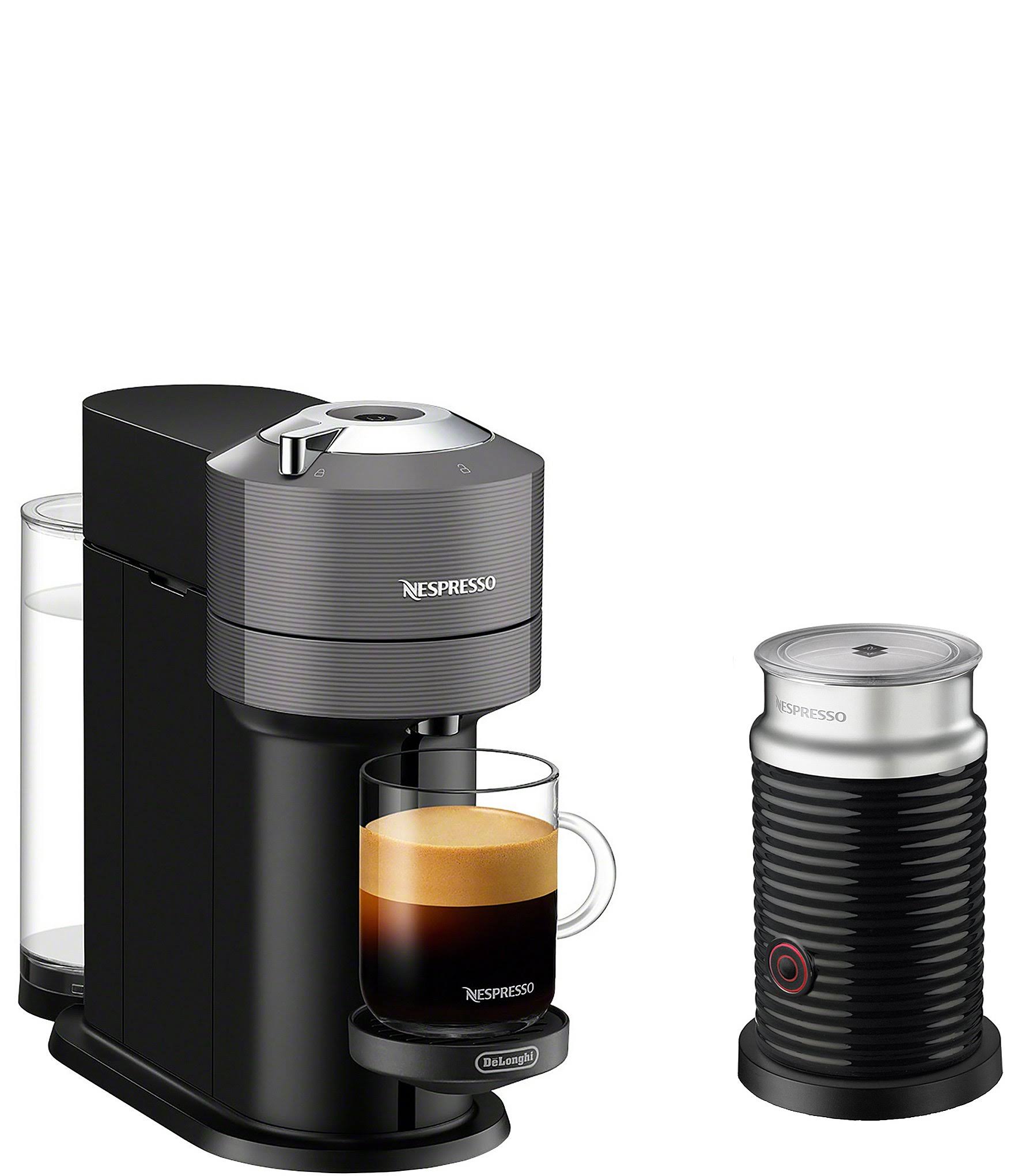 90c94372230a6a7c5a79efcd4a6f84aef9c18d2eb4e30be1a989342e7a316550.jpg Nespresso Vertuo Next Coffee and Espresso Machine by De'Longhi with Milk Frother - Image 1