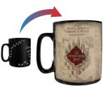 Morphing Mugs Harry Potter - Marauder's Map - I Solemnly Swear ÿ 16 oz Large Ceramic Heat Sensitive Clue Mug ÿ Full Image Revealed When Hot Liquid