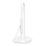 simplehuman Paper Towel Pump, White Steel