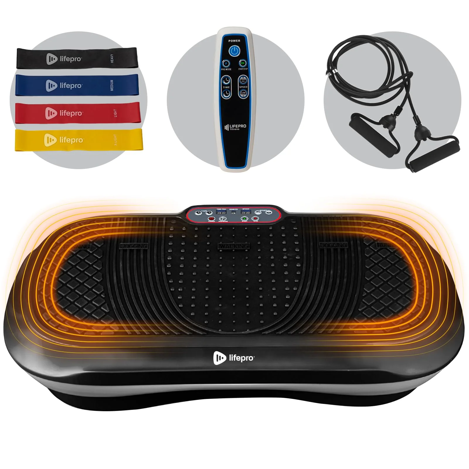 923cef1b589b67b70cc0c4cf36a015ea189b3d3b98e37883ef03c74be4ab02c2.webp LifePro Whole Body Vibration Plate Exercise Machine - Image 1