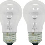Ge Light Bulbs, Appliance, Clear, 40 Watts - 2 light bulbs a15