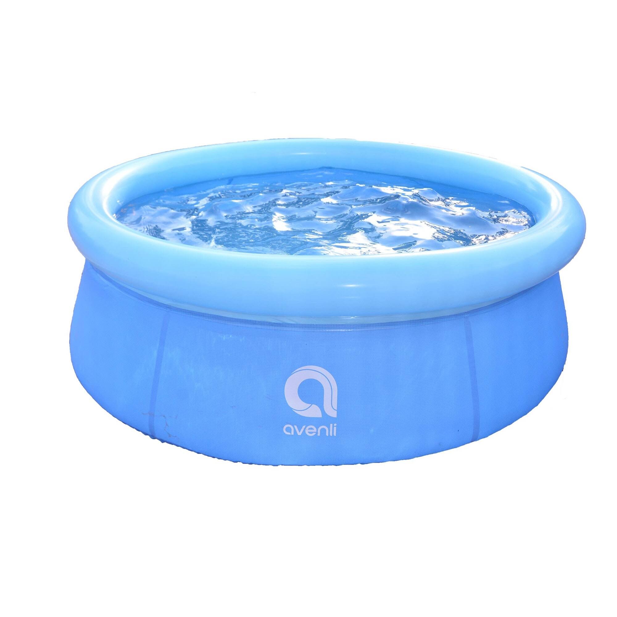 92b596f2e179fc3e682aac352f0868f6e7d6073071ff898c8a5e64e4cbe58f63.jpg JLeisure 5.5' x 20" Prompt Set Inflatable Outdoor Above Ground Kid Swimming Pool - Image 1