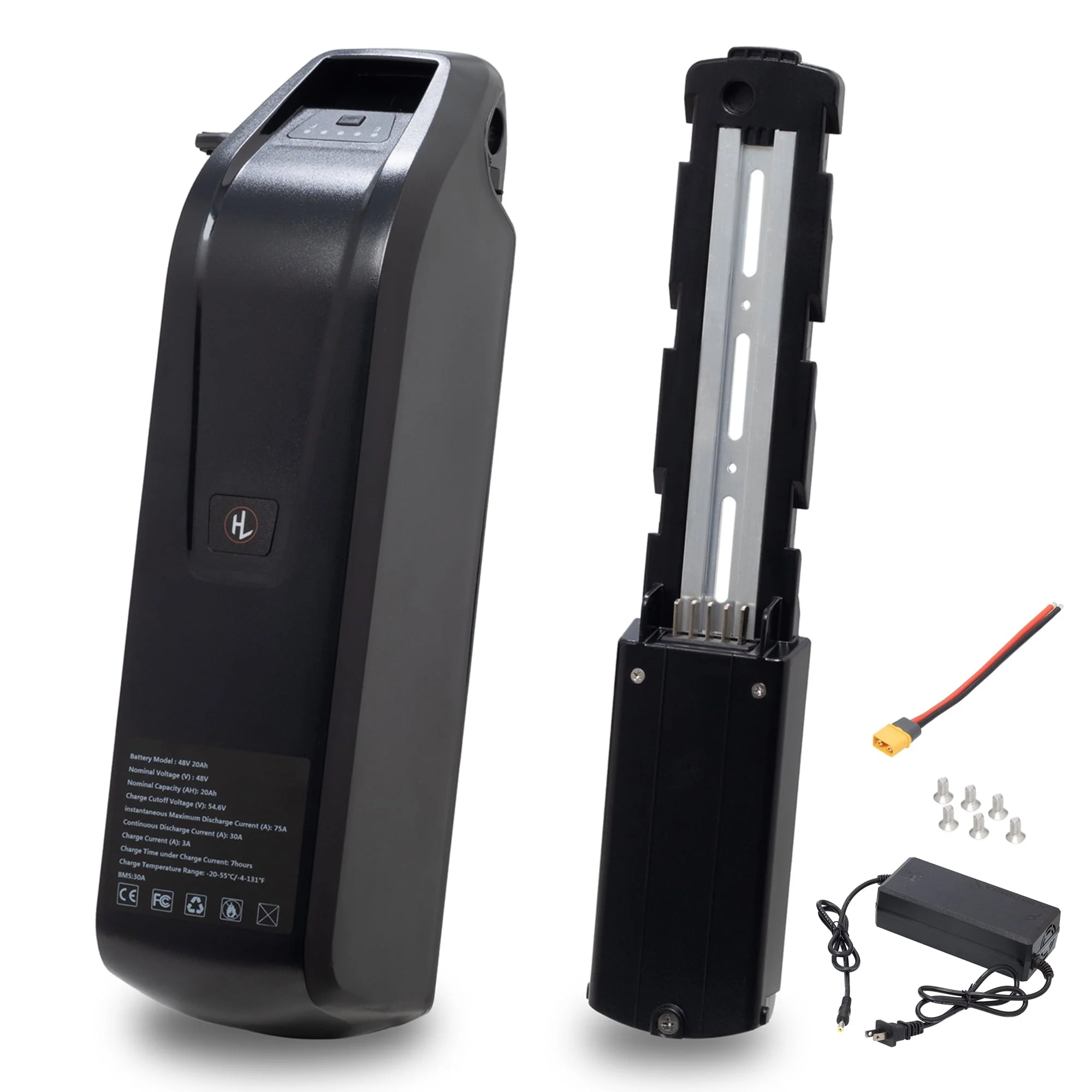 92c784e4215c3e832951fe1e37d9a95f450d05622058cf4764f75838afa327a7.webp 48V 20AH Ebike Battery 48V Lithium Battery 48V Battery with Charger for 750W - 1500W Adult Electric Bike Tricycle - Image 1