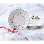 Pfaltzgraff Set of 4 Winterberry Salad Plates