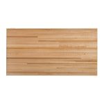 CONSDAN Butcher Block Counter Top USA Grown Hard Maple Solid Hardwood Countertop Washer/Laundry Countertop Table Top Polished Prefinished with Food-sa