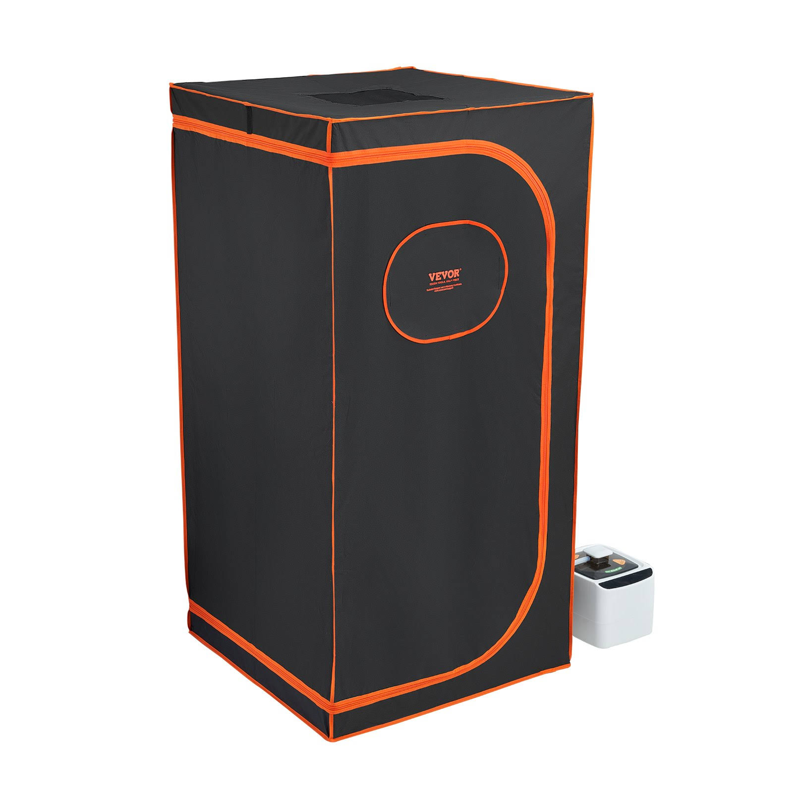 92f267f4f1559fd118fb299f8f829684abfc8d529fb369b63ed5680cae9b87d0.jpg VEVOR Portable Steam Sauna Tent Full Size 1600W Personal Sauna Blanket Kit for Home Spa ZQBXSSN1600W7NBQQV1 - Image 1