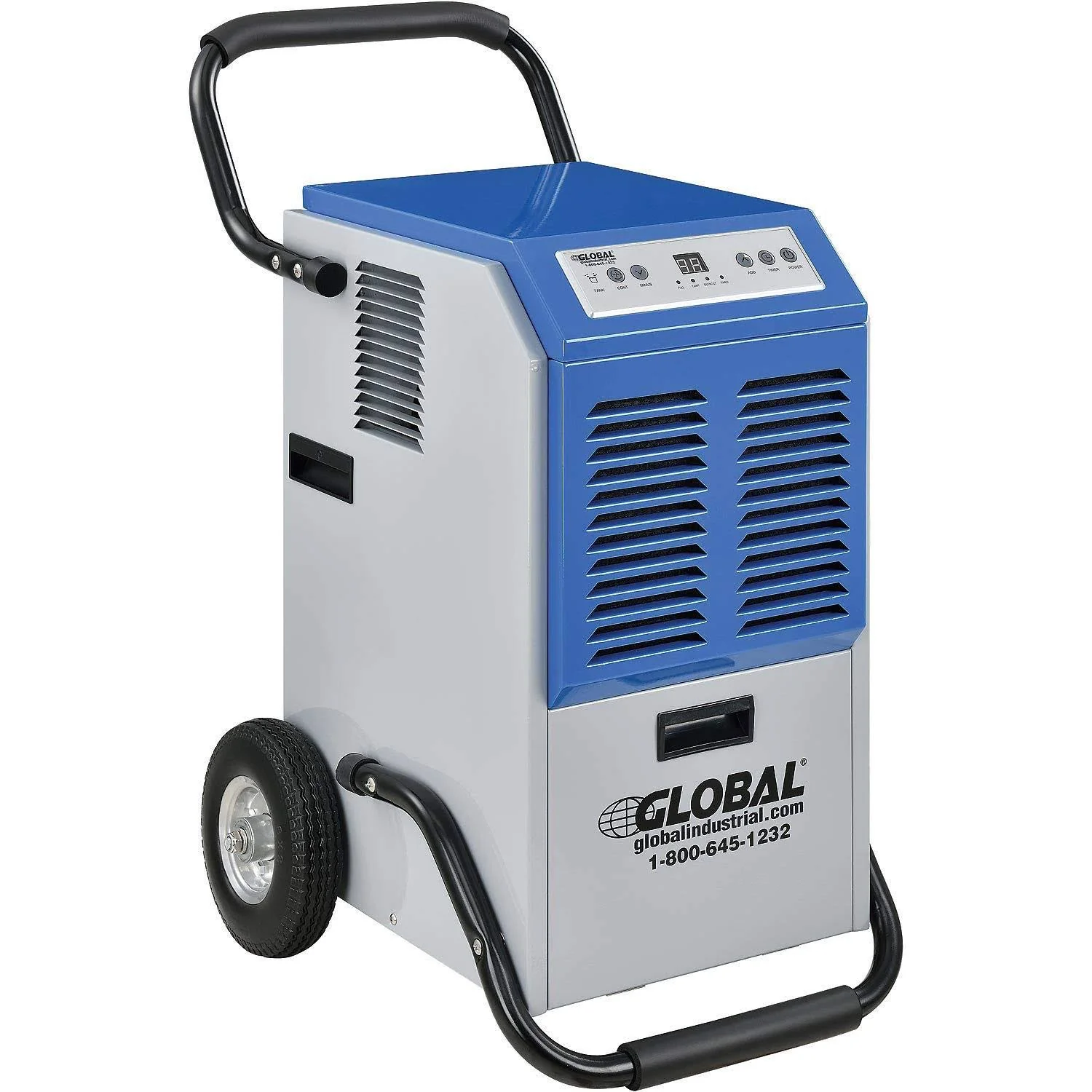 92f4e826dcaa3eea6f03145016195e78a52b51df2d9e532b1ca2816583e85c71.webp Industrial Portable Heavy Duty Commercial Dehumidifier, 110 Pints per Day - Image 1