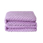 Swift Home Weighted Blanket with Removable Cover -5 lbs Lavender