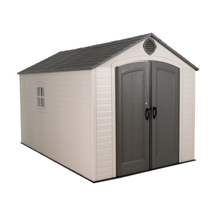 9393c63d675d99bec0d23278d416e98e6fda2f49f9f67aefba110c0cadc0ccbf.webp 8 ft. W x 12.5 ft. D Plastic Storage Shed - Image 1
