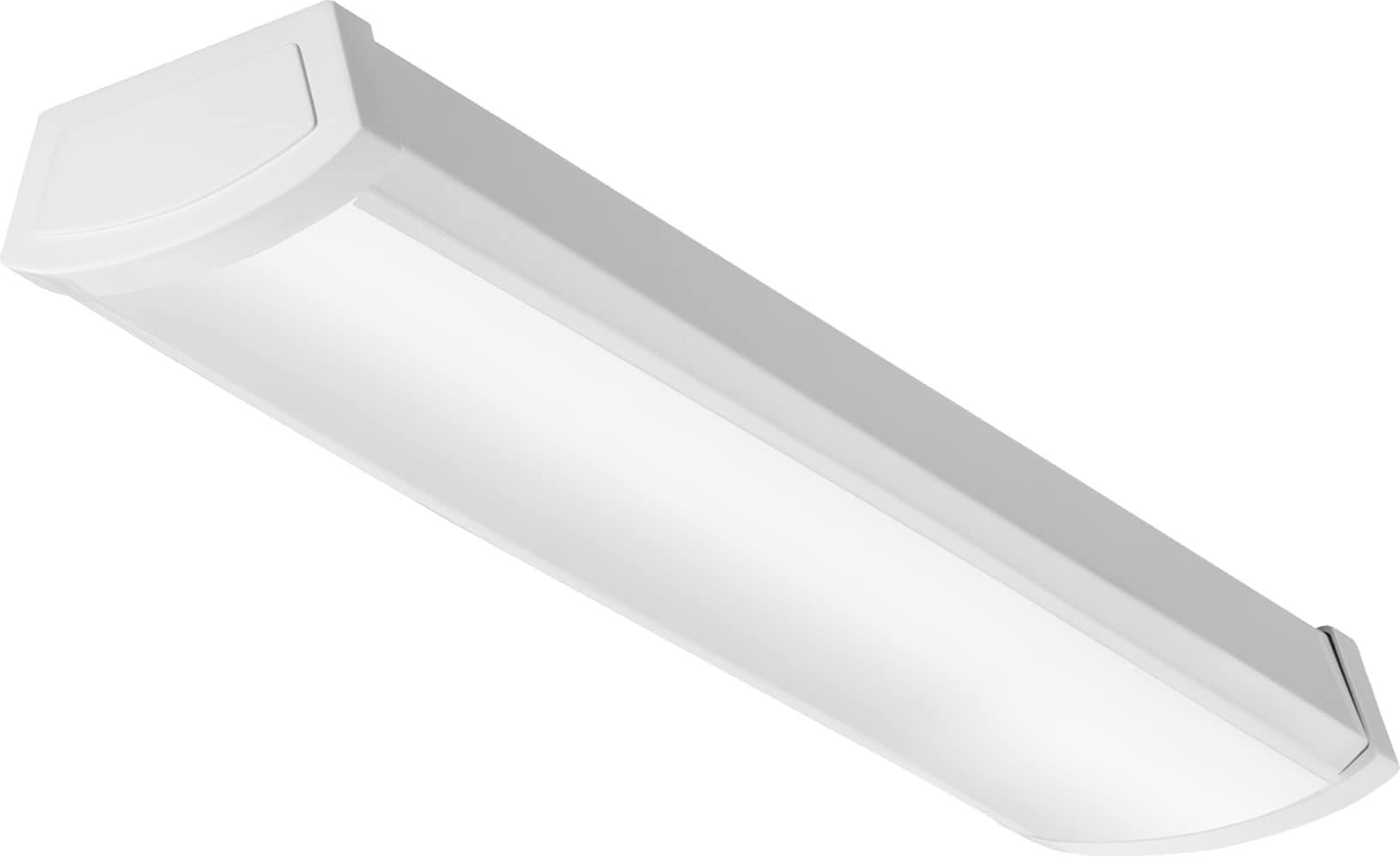 93ba7b0839b0b4f133d0ebb954d1c20be1408a42875ca4cf44be5e185f4bd737.jpg Lithonia Lighting FMLWL 24 830 2 ft. White LED Wraparound Flushmount 3000K - Image 1