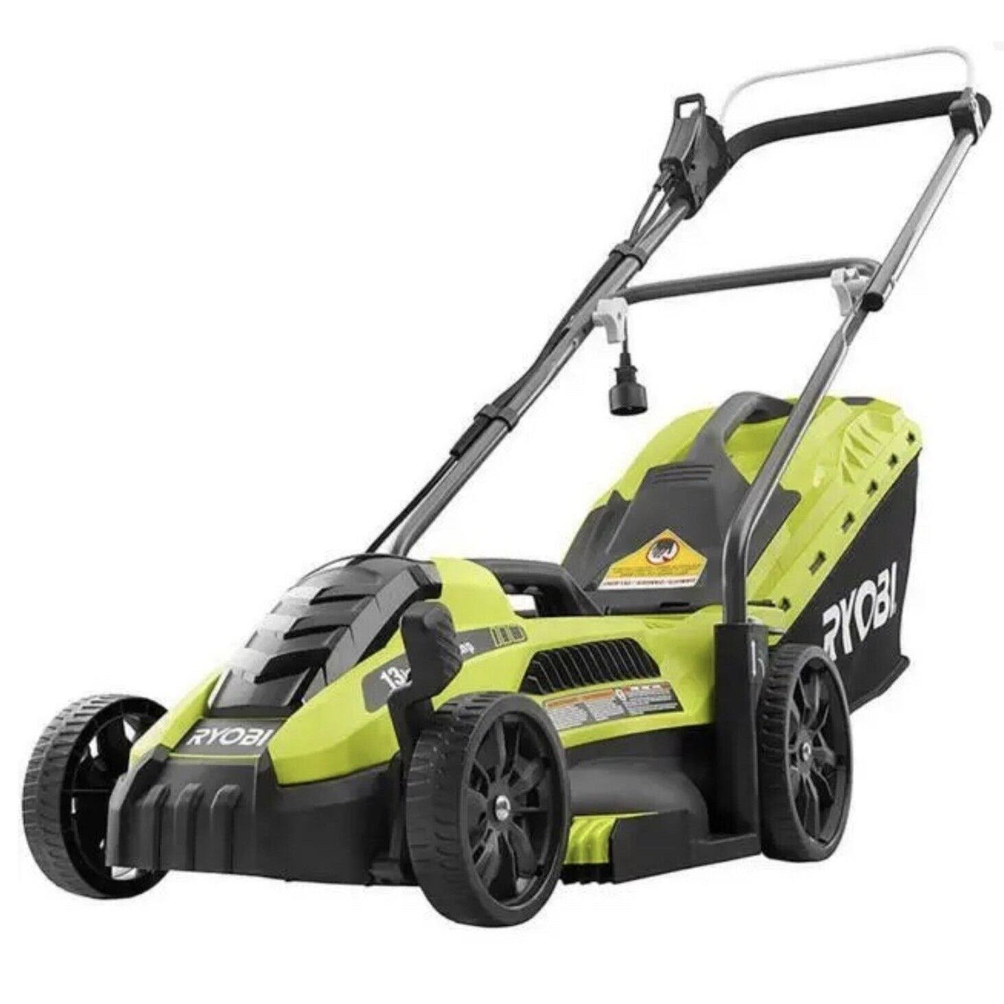 93bde358924497b5caf89450dc31c40ca71feb6da161c434cf8bd1e4e6a13af4.jpg Ryobi RYAC130-S 13" 11-Amp Corded Electric Walk Behind Push Mower - Image 1
