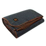 Arcturus Military Wool Blanket 64" x 88" Gray