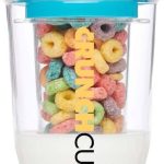 The CrunchCup XL - A Portable Cereal Cup - Blue