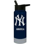 New York Yankees 24oz. Personalized Jr. Thirst Water Bottle