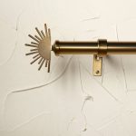 36"-66" Sunrise Curtain Rod Brass - Opalhouse Designed with Jungalow