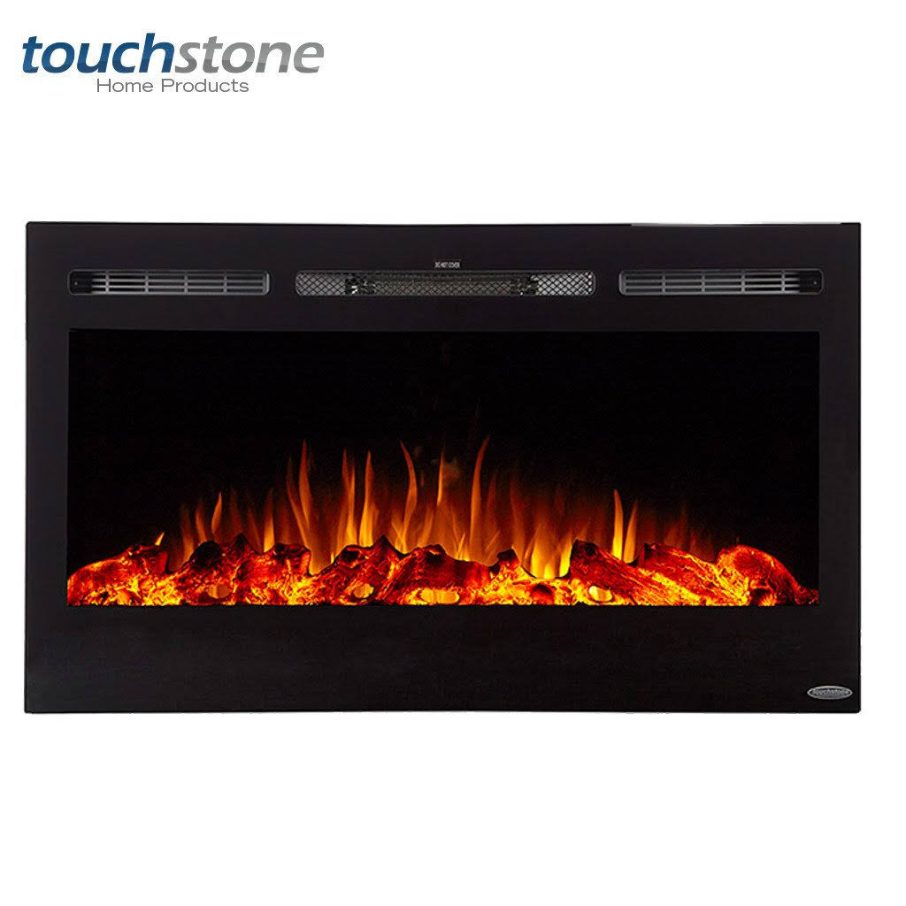 95118f7d2129b89aaff6166a6b8be4627c188540bd37b25fa4a2070f2264808a.jpg Touchstone Sideline 36-inch Electric Fireplace with Heater - Image 1