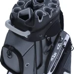 ASK ECHO T-Lock Golf Cart Bag with Handles and Rain Cover-Instock