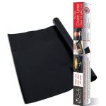 Cooks Innovations Black Non-Stick Reusable Liner Protector for Electric, Gas, Toaster Ovens & Grills 2 Pack