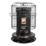 Sengoku CV-23K(H) KeroHeat Portable Convection Kerosene Heater 23,500 BTU, Black