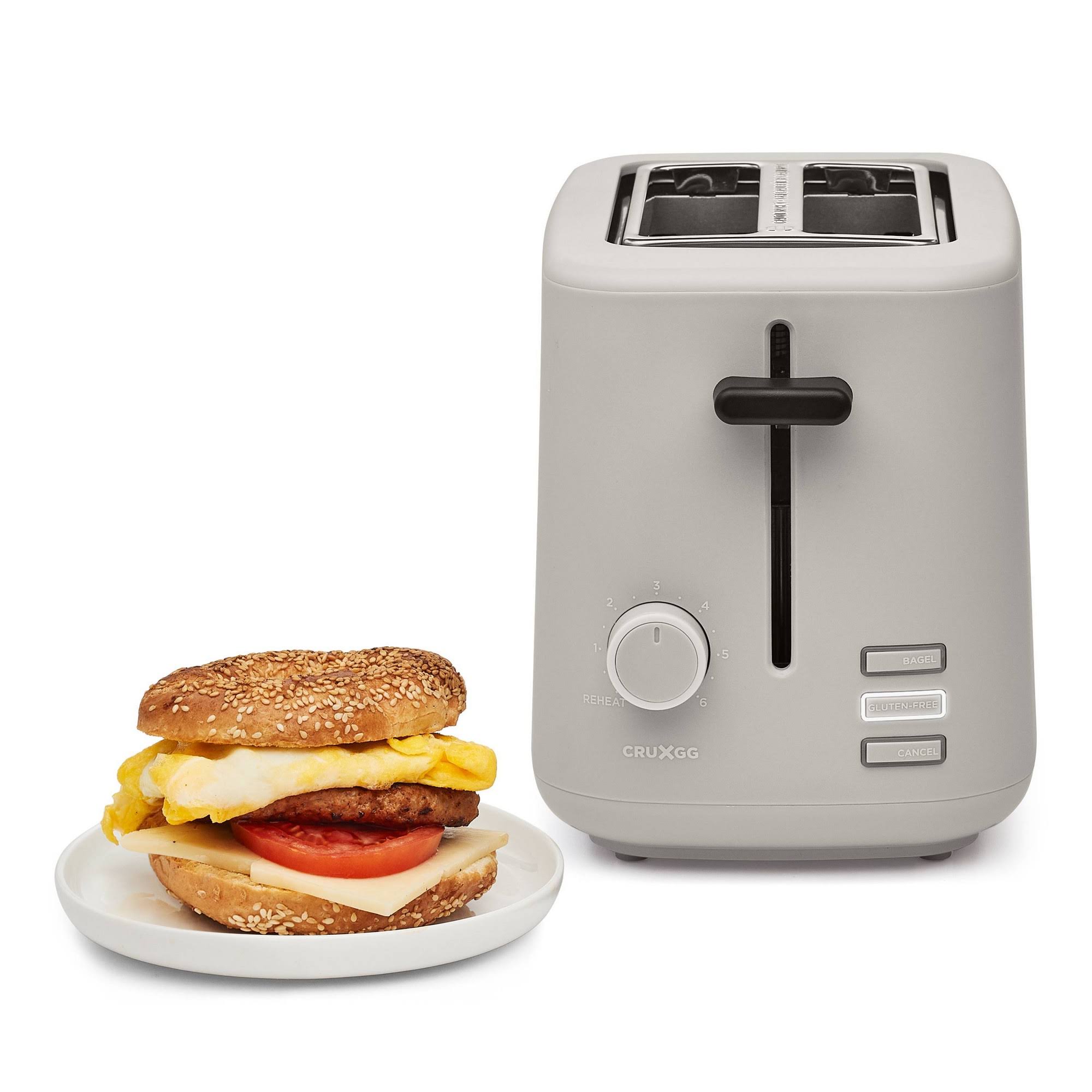 956c76139e750007ee5c296dcf1d2acddac90f4760a05b29428c2dd497f891b3.jpg CRUXGG 2 Slice Toaster - Image 1