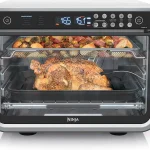 Ninja DT251 Foodi 10 - in - 1 Smart Air Fry Digital Countertop Convection Toaster Oven with Thermometer XL Capacity and a Stainless Steel Finish