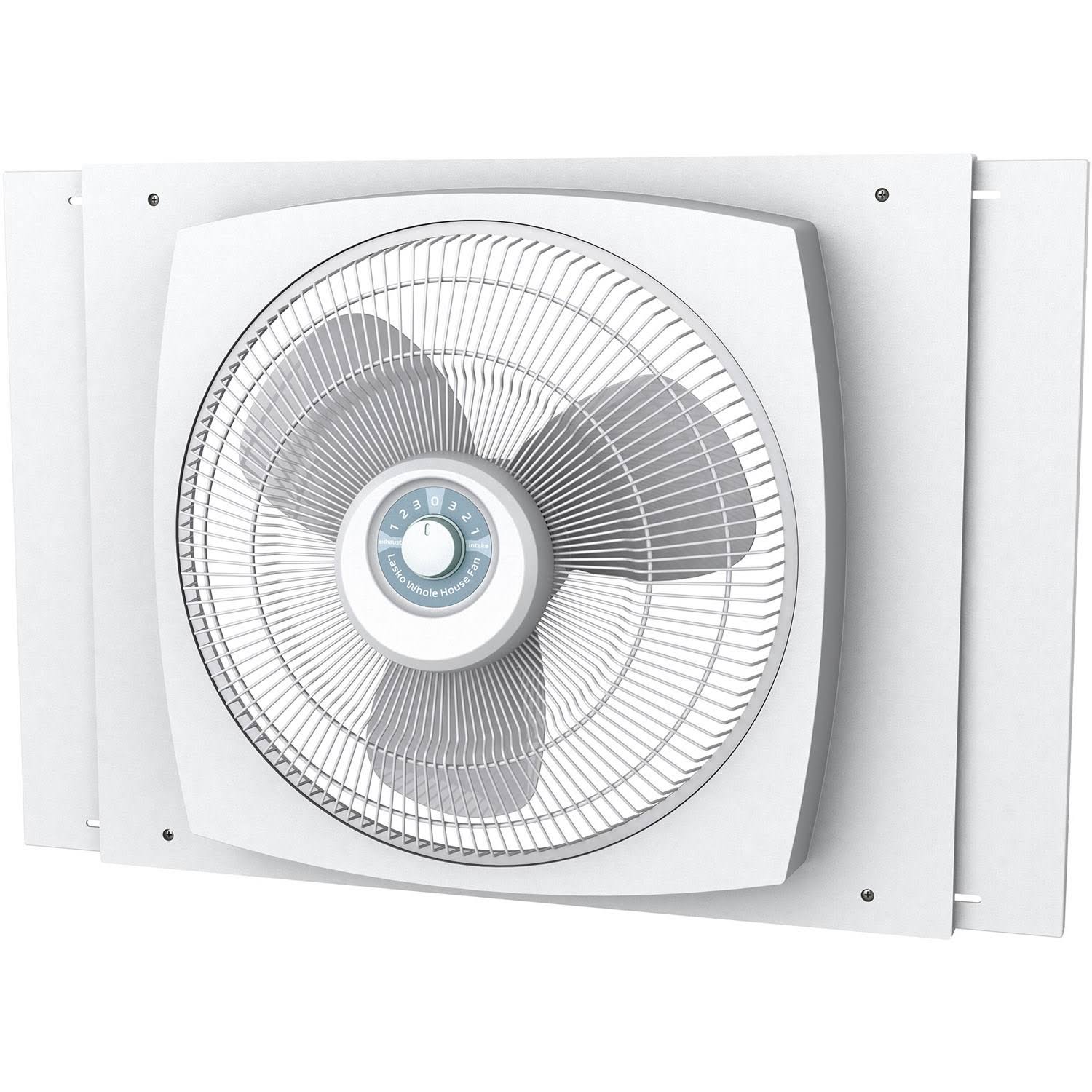 95717efeb1bd05b06fcf3a0a68ce18d6fdbeb4d0052346a38c187f542d700798.jpg Lasko 16 inch 3 Speed Window Fan - Image 1