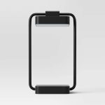 Panel Task Lamp Black (Includes LED Light Bulb) - Room Essentials