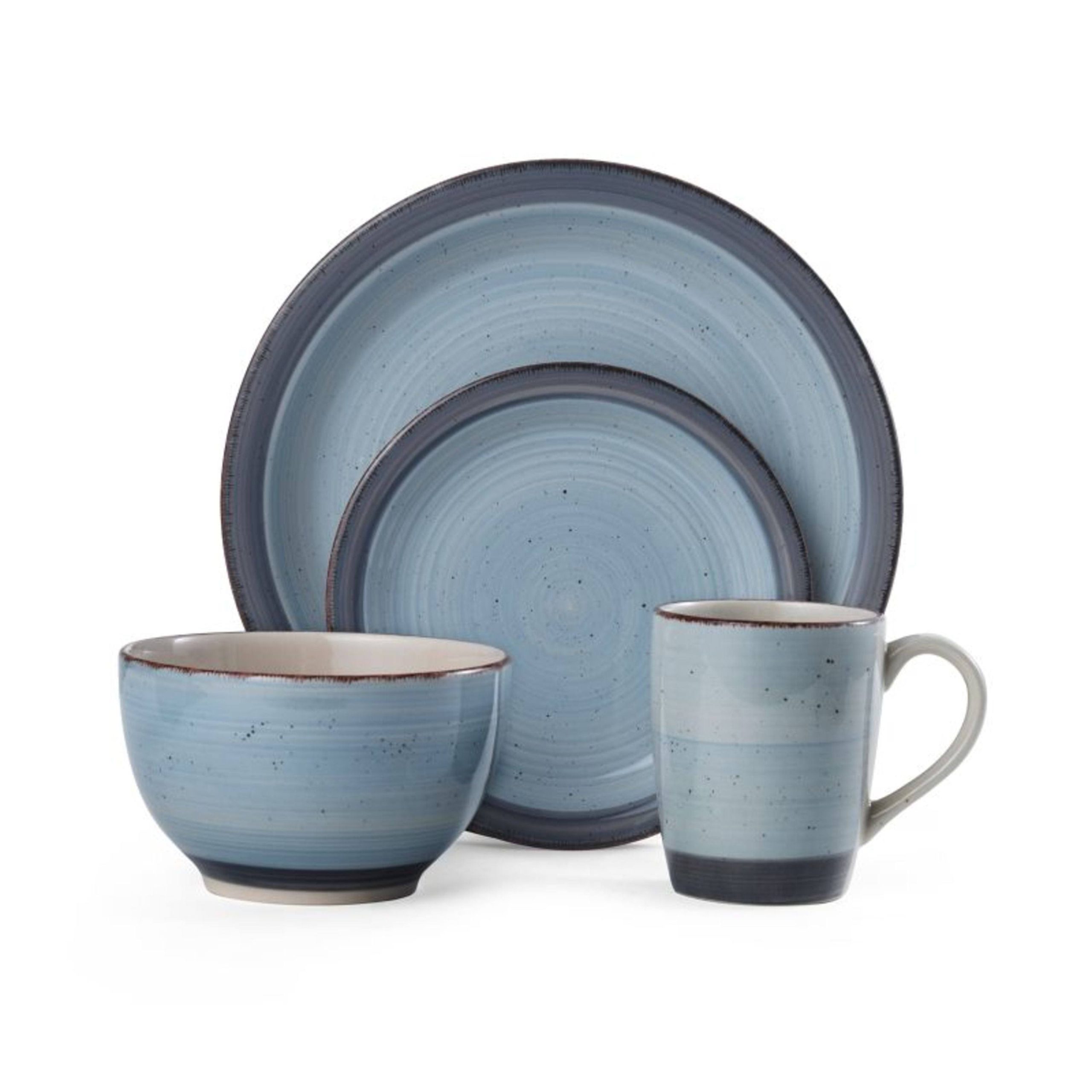 9597a28ccdf575baa77f64ce325d738698a44eac7ab4ff8810beb64bed11eeff.jpg Pfaltzgraff Sadie 16-Piece Dinnerware Set - Blue - Image 1