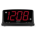 Sharp LED Night Light Alarm Clock