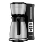 Black+decker 12-Cup Thermal Programmable Coffeemaker CM2046S, Silver/Black