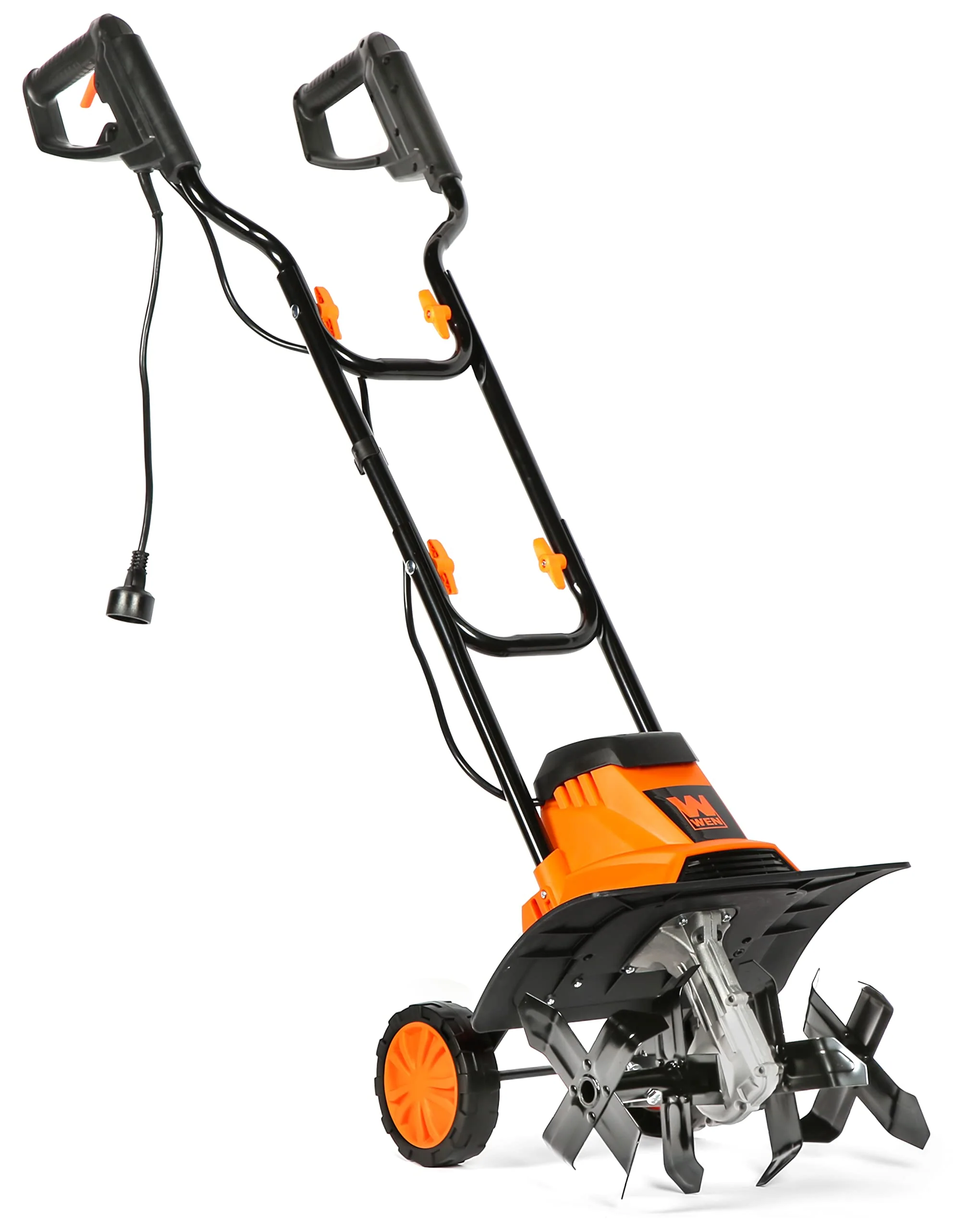 95fe2154b4d89875e1fc24a0c35b533ffe971923174e01e6668c37f04c28c9b6.webp WEN 10 Amp 14 Inch Electric Tiller and Cultivator - Image 1