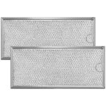 AMI Parts 2 Pack Microwave Grease Filter Compatible with Whirlpool and GE Microwaves - WB06X10596 Microwave Oven Grease Filter Approx 13" x 6"