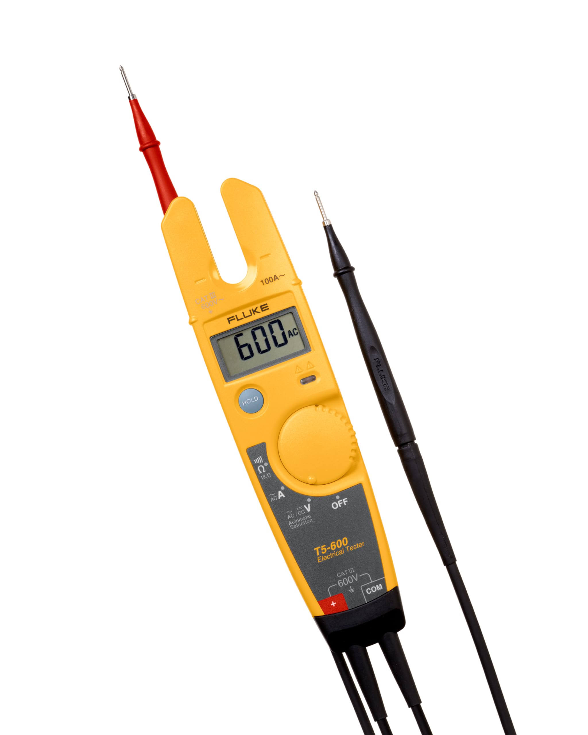 9679e536e13214e24d6836e1316e2ff0482e9e3bc58324082b5715e9bdf807cf.jpg Fluke T5600 Electrical Voltage Continuity and Current Tester - Image 1