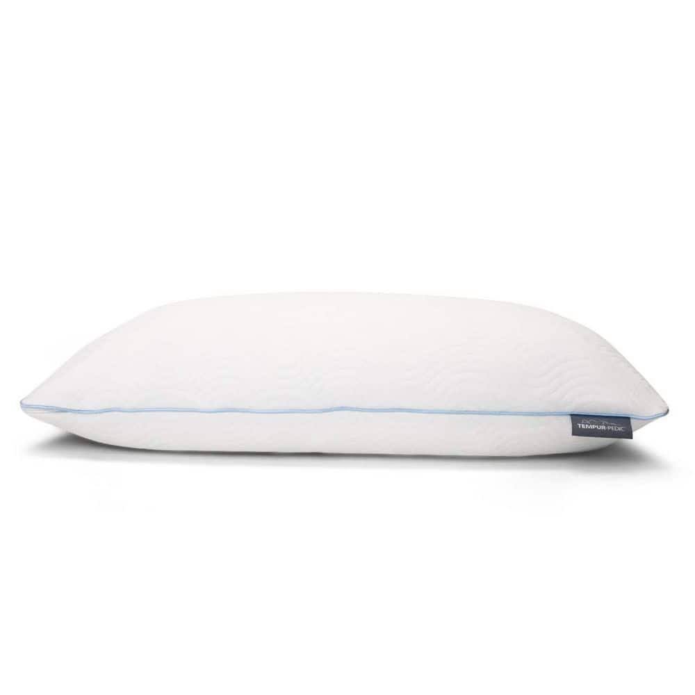 96a1fab740b1cc830a08244880a9e5f82c740f7e4a9001e5b9c4aec012a37c9a.jpg Tempur-Pedic Queen Cloud Adjustable Bed Pillow White - Image 1