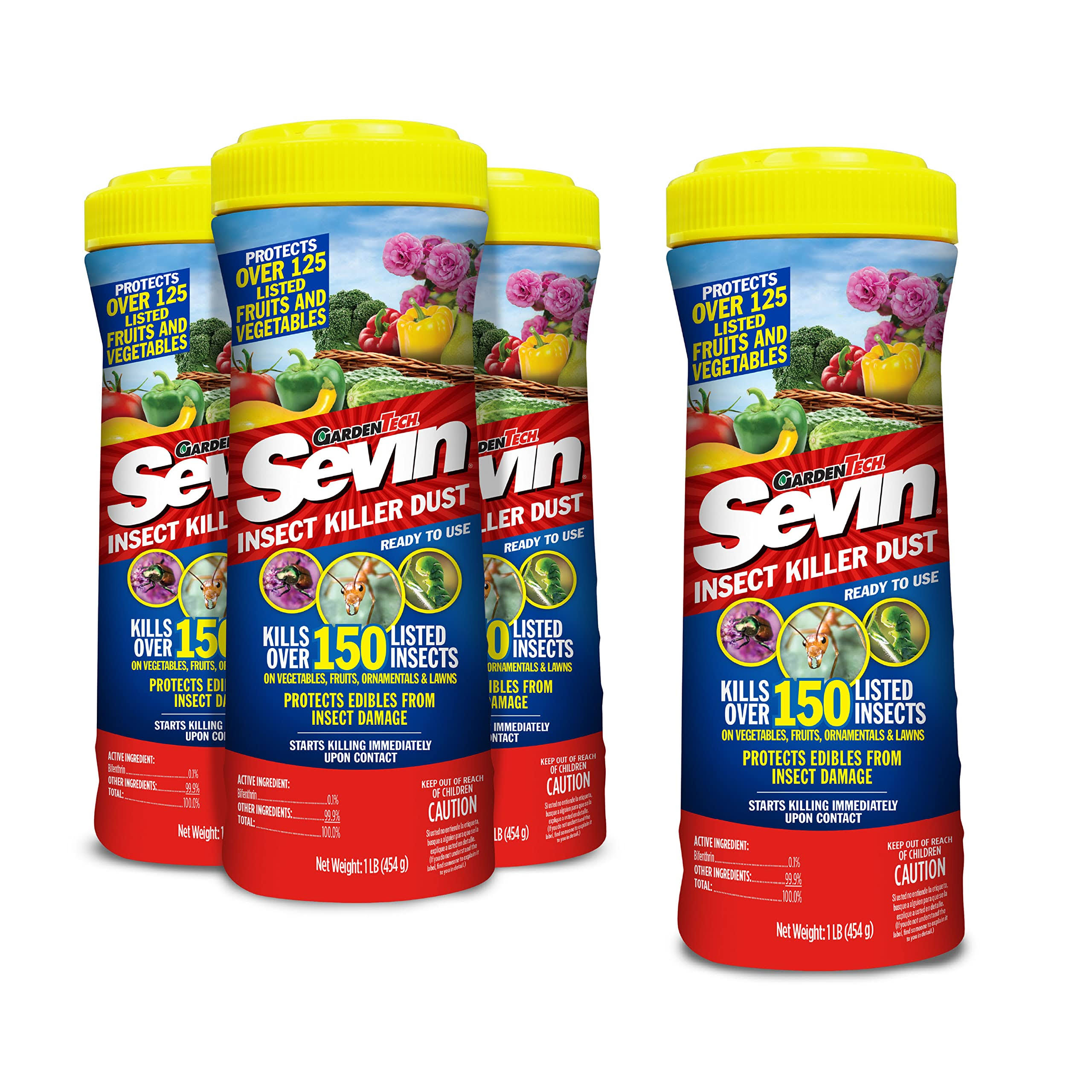 96aac4f5e81c860d6b24ff4d3bf432bf29565ddf1faa966f5390fbf1235d2875.jpg Sevin Insect Killer Dust 4-Pack 1 Pound - Image 1
