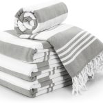 Utopia Towels - 4 Pack Turkish Beach Towel (40 x 72 inches) - 100% Cotton Oversized Sand Free Lightweight Quick-Dry Turkish Towel, Prewashed for