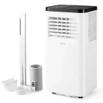 10000 BTU Portable Air Conditioner, 3-in-1 AC Unit, Fan & Dehumidifier with Sleep Mode, 24H Timer & Window Kit for Rooms up to 450 Sq. Ft