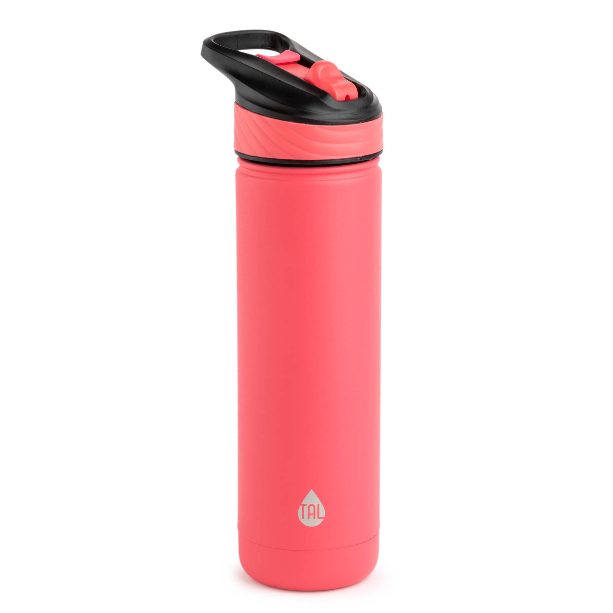 96e4bb82c4cc4f5158be7314a2ff18088124b8794936c6fcc1f11c3c250d6fd0.jpg Tal Stainless Steel Ranger Water Bottle 26 oz, Bright Pink - Image 1