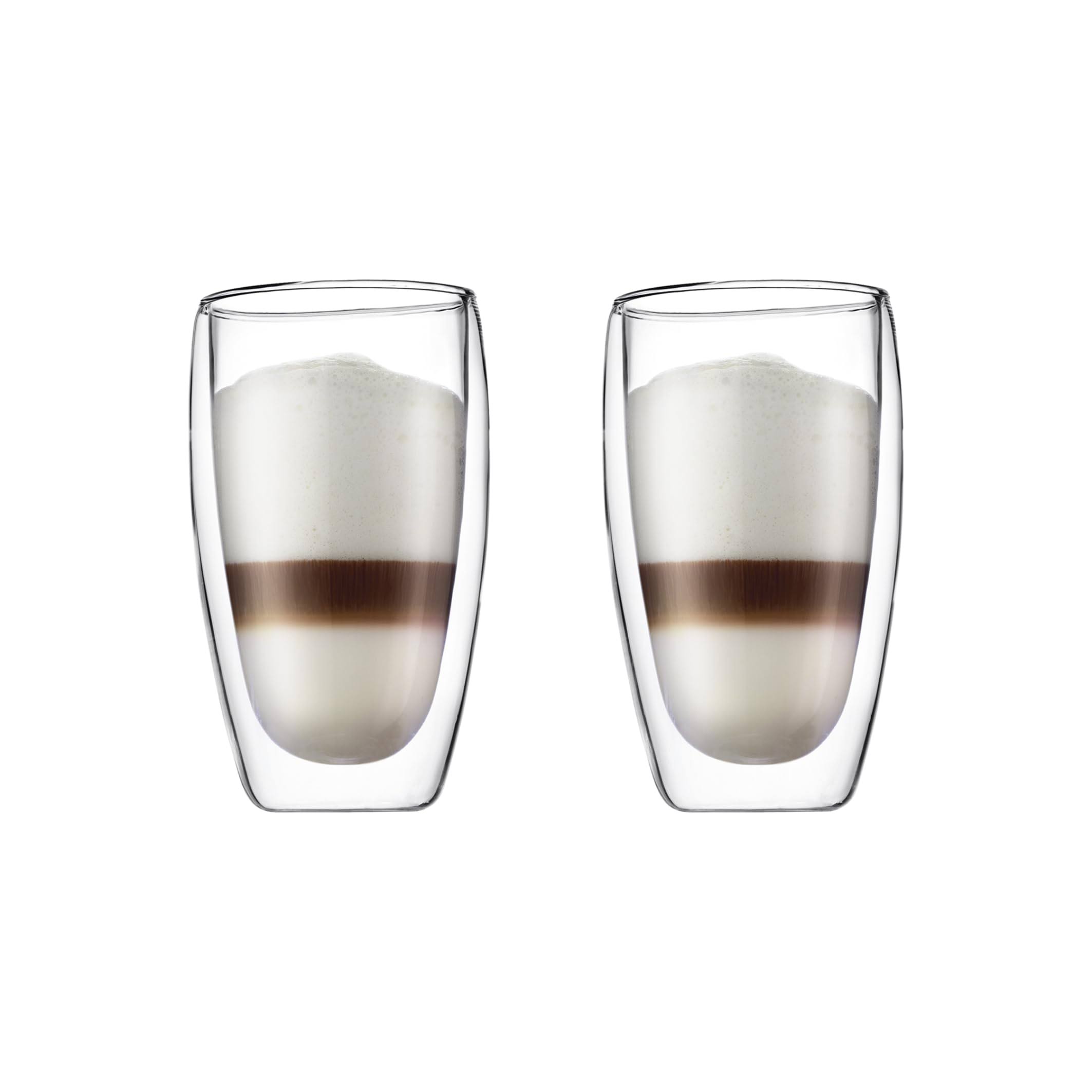 96f22074c901d4fb931a088128a88437b899c0661f680e7ad8834c456609a0dc.jpg Bodum Pavina Double Wall Glass, 15 oz - 2 count - Image 1