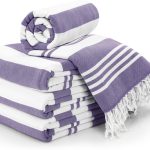 Utopia Towels - 4 Pack Turkish Beach Towel (40 x 72 inches) - 100% Cotton Oversized Sand Free Lightweight Quick-Dry Turkish Towel, Prewashed for