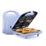 Holstein Housewares Heart Waffle Maker, Red